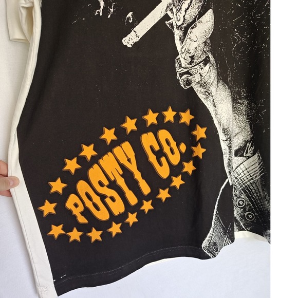 Post Malone Big Ass Stadium Tour Shirt White Huge Graphic Tee 2025 Large - Picture 4 of 6